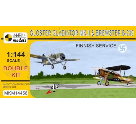 Gladiator Mk.II & Brewster B-239 'In Finnish Air Force' (double kit)