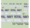 Royal Navy lettering – Black & White