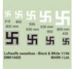 Luftwaffe Swastikas – Black and White