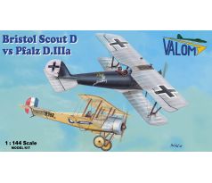 Bristol Scout D vs Pfalz D.IIIa