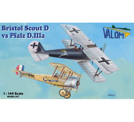 Bristol Scout D vs Pfalz D.IIIa