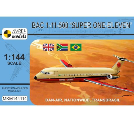 BAC 1-11-500 ‘Super One-Eleven’ Dan-Air, Nationwide, Trans Brasil