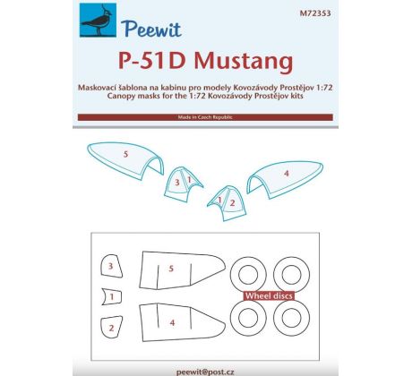 P-51D Mustang (Kovozavody Prostejov) 1:72