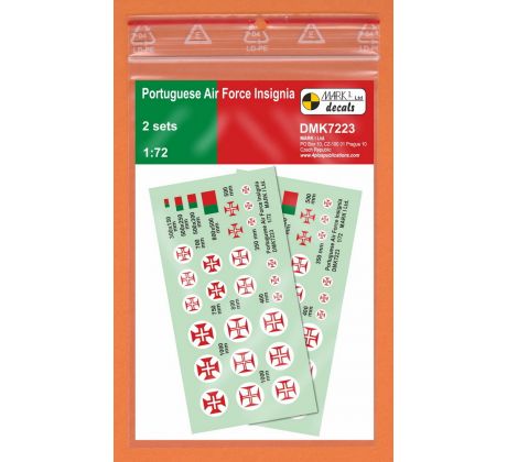 Portuguese AF Insignia, 2 sets 1/72