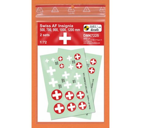 Swiss AF Insignia, 2 sets