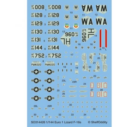 F-16 European One Lizard Camouflage