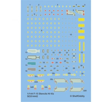 F-15 Hi-Viz Stencils