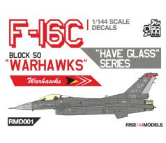 F-16C decals WARHAWKS (HAVE GLASS SCHEME)