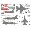 F-16C decals WARHAWKS (HAVE GLASS SCHEME)