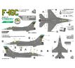 F-16C decals STINGERS OHIO ANG. VOL.2 (HAVE GLASS SCHEME)