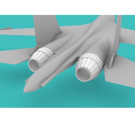 Su-27 Exhaust Close version (Trumpeter kit)