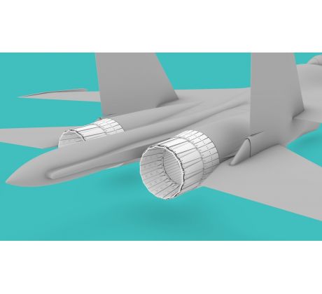 Su-27 Exhaust Open version (Trumpeter kit)