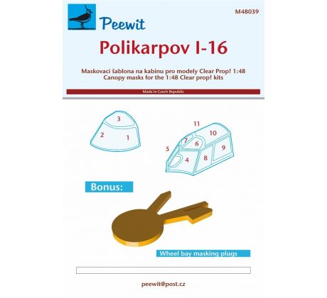 Polikarpov I-16 (Clear Prop !)